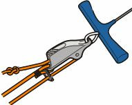 Clamcleat Trapezklemme 4 - 8 mm hartanodisiert