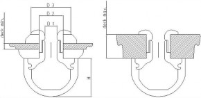 Soft-Padeyes DL von TyeTec®  aus Aluminium