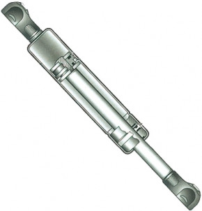 Gasdruckfedern aus rostfreiem Edelstahl mit Kugelkopf