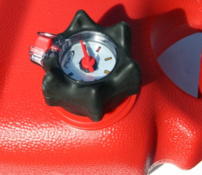 Eltex Treibstofftank Benzintank 22 Liter mit Anzeige