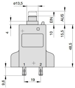 ETA Schutzschalter, 8 A, 16 A oder 25 A