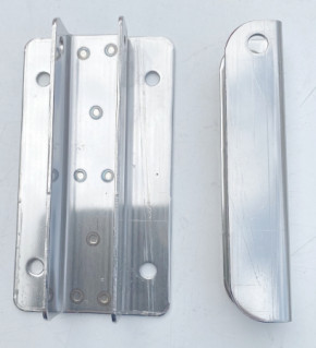 Mastfußbeschlag FK Mastbau kippbar mit Mastfußende