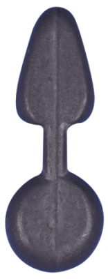 Runder Mast- / Baumrutscher aus Alu-Guss PTFE beschichtet