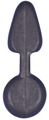 Runder Mast- / Baumrutscher aus Alu-Guss PTFE beschichtet