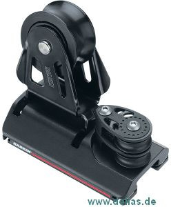 Harken Genua Wagen mit Scheibe, verstellbar