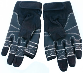 Racing Segelhandschuhe Seglerbedarf L / 2 Finger geschnitten
