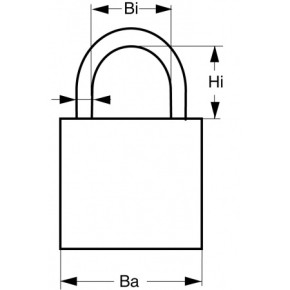 Vorhangschlösser - ABUS - Typ 85 30 mm