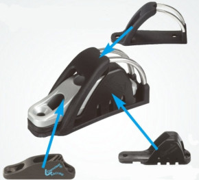 Cage - Tauführung für Clamcleat für CL211/I und CL211/IAN