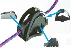 Cage - Tauführung für Clamcleat für CL211/II und CL211/IIAN