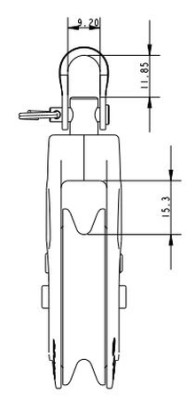 ALLEN PRO Ratchet Block 50 mm