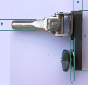 Allen Lümmelbeschlag Schiebbar