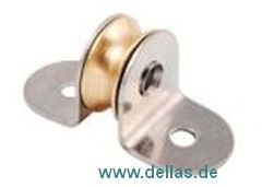 Einzelblock Bockrolle Allen für Tau-Ø 2 - 5 mm