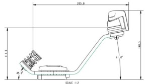Selbst ausrichtende hohe Basis mit Knarrblock von Allen