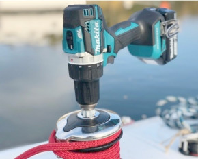 Winschkurbeln mit dem iWinch - Bit