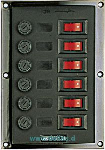 Schalttafeln 12 Volt, Quer- oder Hochformat