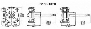 Ultraflex Basiskit Rotech I - Steuerungssystem T71FC - Einkabellenkung