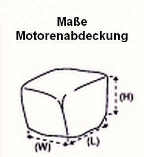 Außenborder-Schutzhülle XS