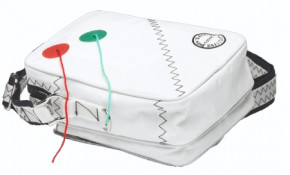 Segelstofftasche Schultertasche Kompakt Sea Pearl Rot