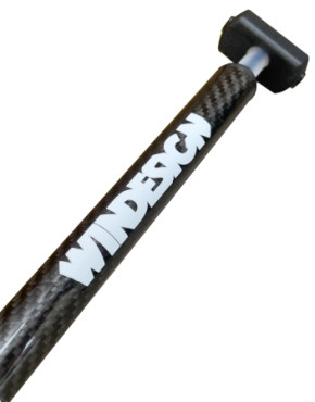 Pinnenausleger T700 Pro aus Carbon 22 mm 124 cm für Laser® und ILCA®