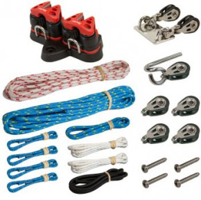 Vor- und Unterliekspanner Set