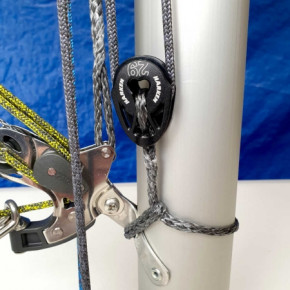 Mast-Loop mit Block für Laser/ILCA Vor- und Unterliek
