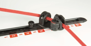 Ronstan Schlitten mit Führungsauge, Klemme und Stopper für C-Schiene Serie 19