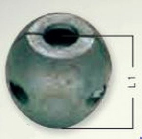 Wellen-Anode Nussförmig Zink