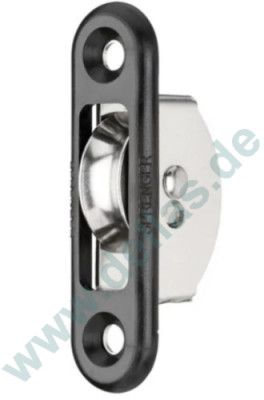 Einlassblock 8 mm kugelgelagert 1 Rolle Edelstahl oder Kunststoff