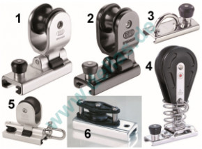 SPRENGER Genuaschlitten für 25 mm T-Profil-Schiene Längsbügel