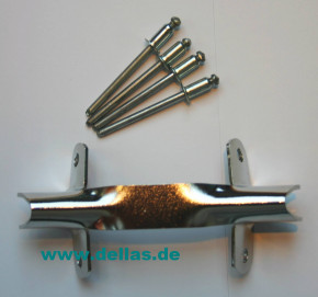 Mastbeschlag für Salinge, Fronthalter für einstellbare Salinge