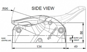 Spinlock XAS Fallenstopper vierifach 4 - 8 mm