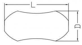 Dogbones von TyeTec® 12 mm
