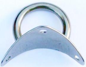 Mastbeschlag horizontale Basisplatte Spinnakerbaum